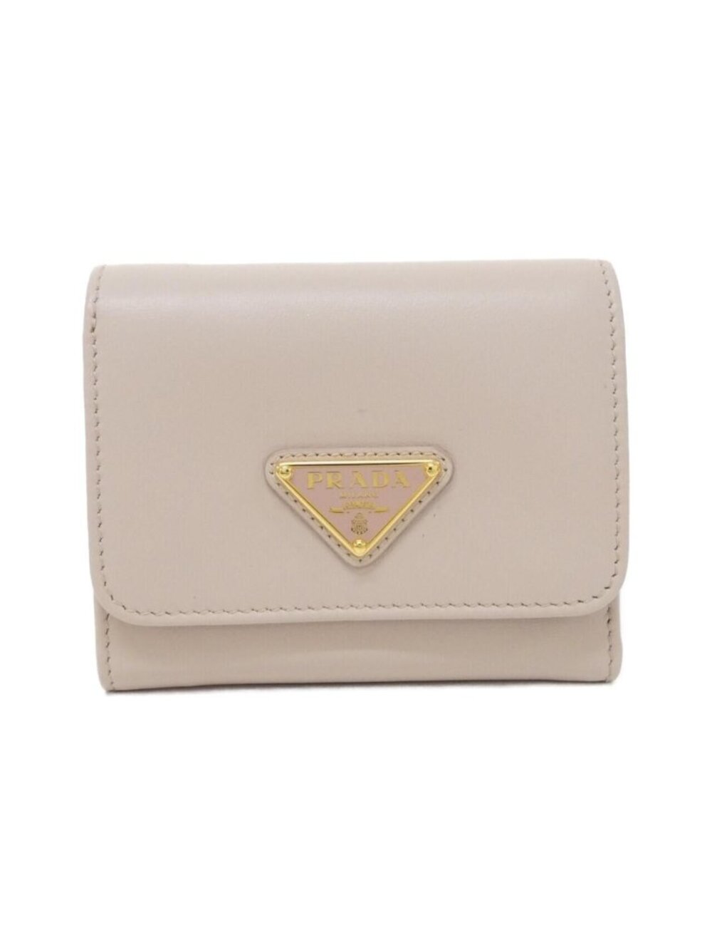 Prada Wallet Gold